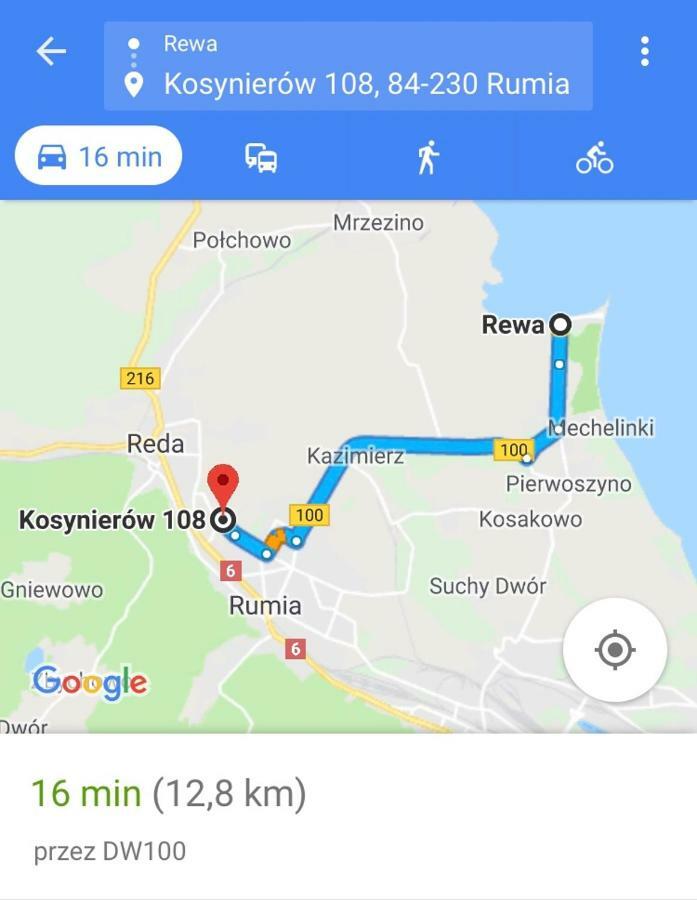 רומיה Apartament Przy Aquaparku W Redzie מראה חיצוני תמונה